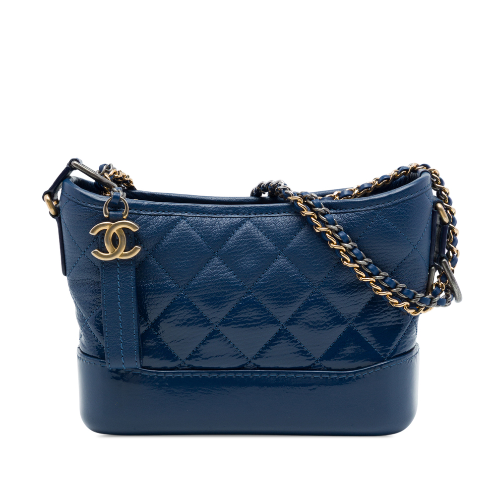 Pre-Loved Chanel Small Lambskin Gabrielle Crossbody